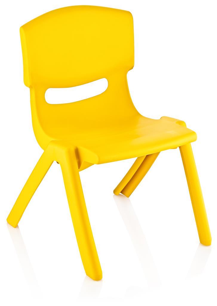 Çocuk Masa Sandalye Takımı Sarı Safari 1-3 Yaş İçin
